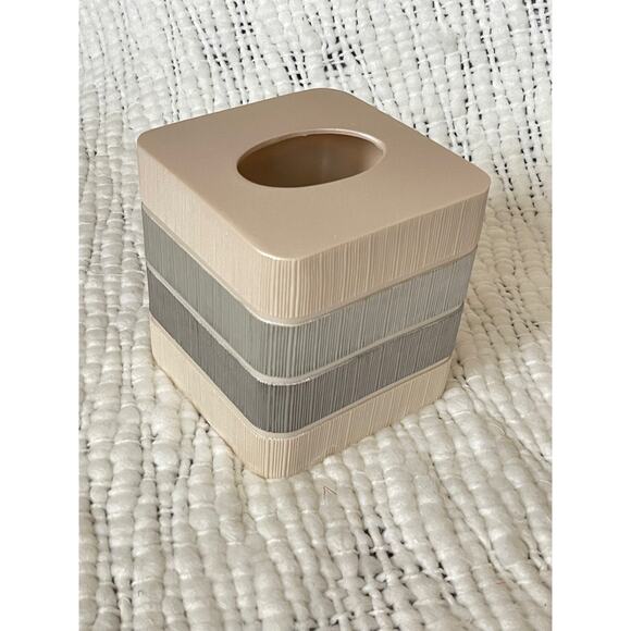 Popular Bath Modern Line Tissue Box - Picture 1 of 7
